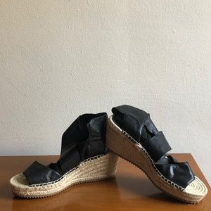 Espadrille Platform Wedge W/ Ankle Strap "Willow"